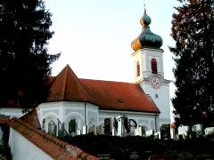 Die Pfarrkirche von Maitenbeth