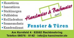 Gewerbe: Hanslmeier & Bachmaier GmbH